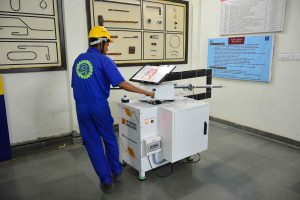 Training on the Bar Bending Simulator