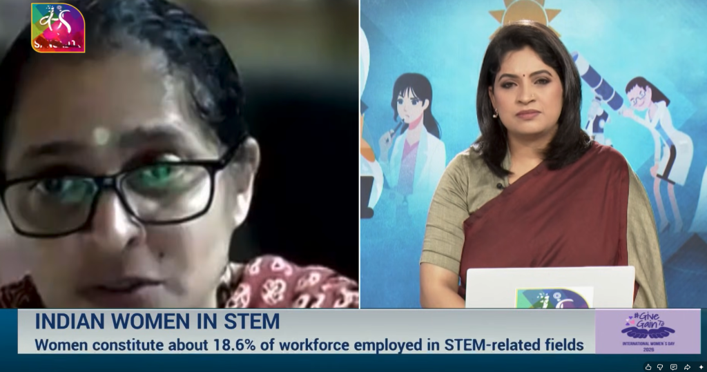 Dr. Bhavani Rao R. Represents Amrita on Sansad TV Special Highlighting ...