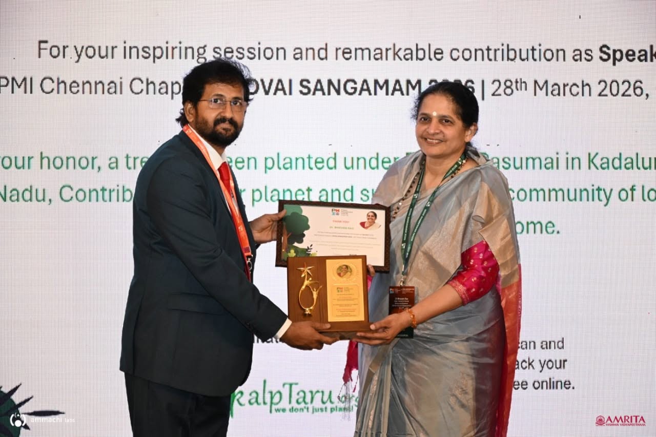 Dr Bhavani Rao at Kovai Sangamam 2026