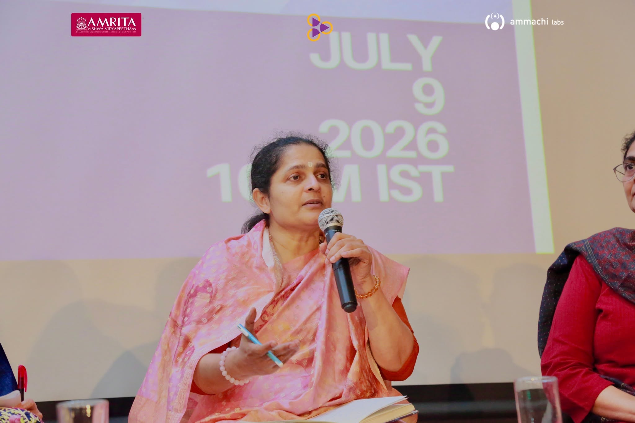 Dr. Bhavani Rao speaking at the UNESCO Women for Ethical AI South Asia Outlook Study launch