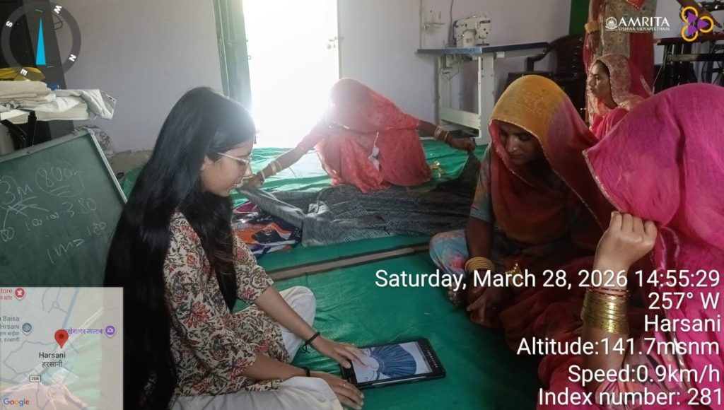 Two Years of Design, Learning and Social Impact: Muskan Chhatwal’s Journey at Amrita’s CWEGE & AMMACHI Labs