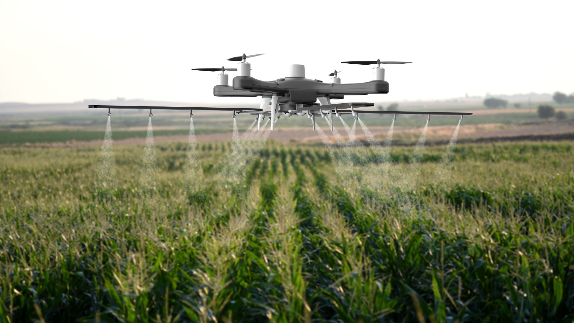 Method of Controlling an Automated Drone for Harvesting Produce