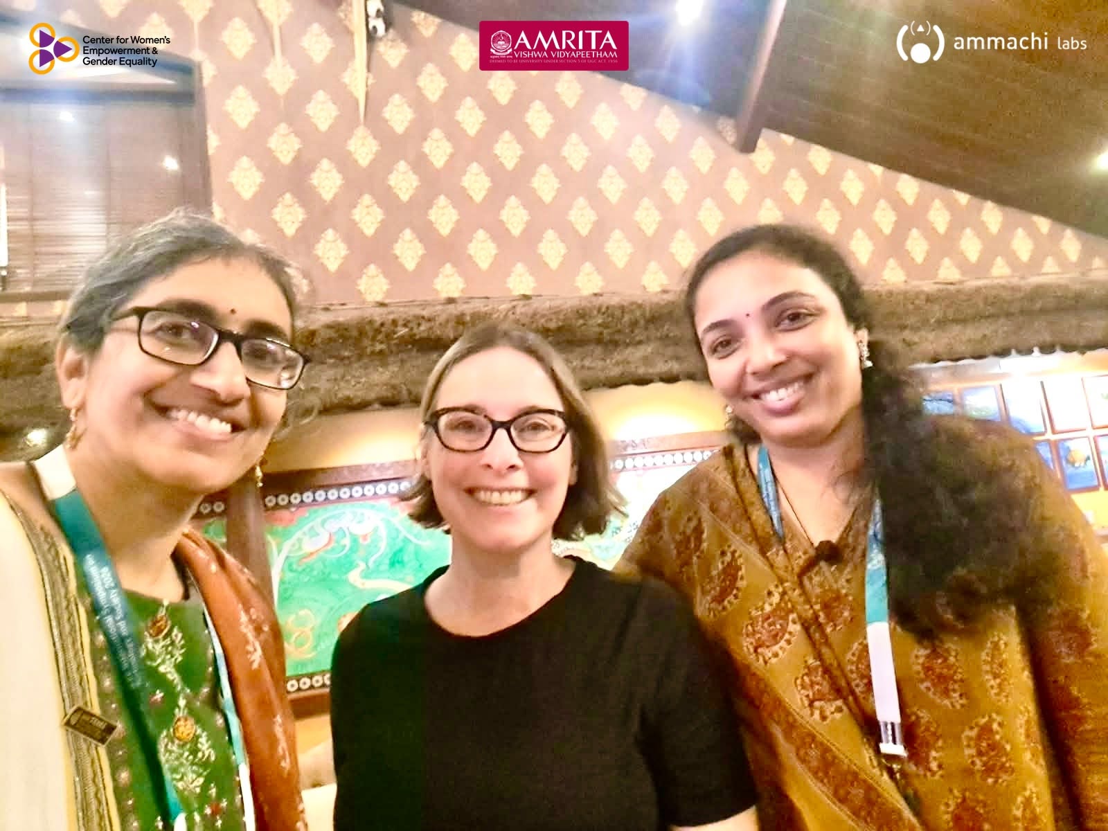 AMMACHI Labs and CWEGE representatives engaging with IEEE SSIT leadership at ISTAS 2026