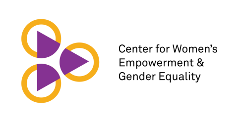 CWEGE logo print